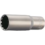 TRUSCO(トラスコ) ディープソケット 12角タイプ 差込角12.7 対辺30mm T4-30WL