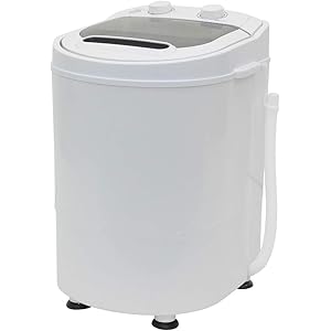 SUGGEST 小型洗濯機 3.0Kg 家庭用 ダイヤル式 タイマーセット 軽量 洗い すすぎ 脱水 一人暮らし ベビー…