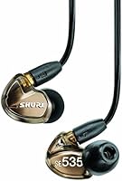 【国内正規品】SHURE カナル型 高遮音性イヤホン SE535 メタリックブロンズ SE535-V-J