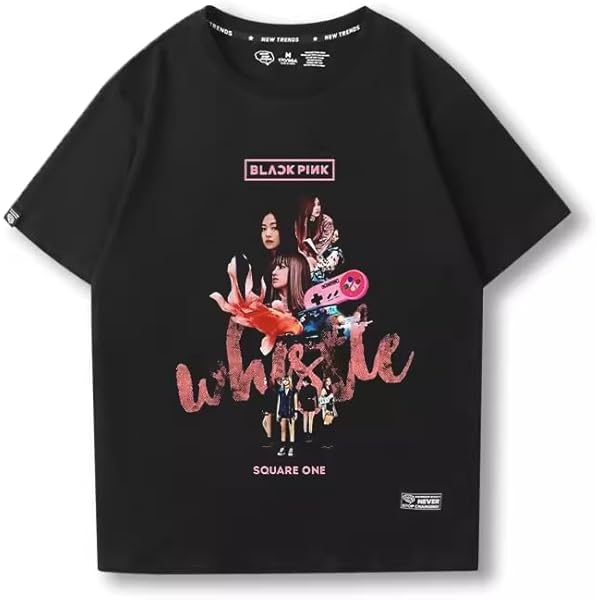nieeh blackpink アメリカンスタイルのスウェットシャツ nieeh blackpink アメリカンスタイルのスウェットシャツ