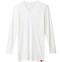 Amazon | [グンゼ] インナーシャツ ホットマジック 柔らか温か Vネック