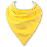 Baby Bandana Dribble Bib in CANARY by Babble Kids by Babble Bib
