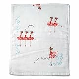 シンジカトウ　バレエシリーズ　フェースタオル　赤いチュチュ