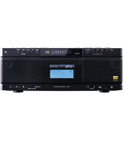 Amazon.co.jp: 東芝 ハイレゾ対応SD/USB/CDラジカセTOSHIBA Aurex TY