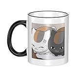 ニャンコ先生 夏目友人帳 マグカップ 保温・保冷 電子レンジ対応 大容量 330ml コーヒーカップ 陶器 セラミック 耐高温 軽量 誕生日プレゼント