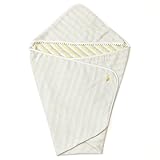 今治タオル おくるみ IORI BABY/ストライプ (イエロー)