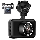 【 最新 防犯カメラ機能強化型 】 ドライブレコーダー 前後カメラ 赤外線暗視ライト 1080PフルHD高画質 170度広角視野 LED信号