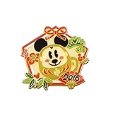 ディズニー ニューイヤー 2016 お正月 ミッキー だるま さる モチーフ ピン 絵馬風 ( 東京 ディズニーリゾート限定 グッズ お土産 )