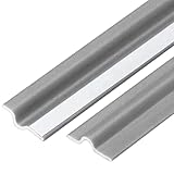 Bingdi 隙間テープ 隙間風防止テープ クッションテープ 防音テープ 窓 ドア すきまテープ 断熱 冷気遮断 花粉防止 防虫 すきま風防止 強力粘着 長さ・4m・6m・8m 日本語操作説明付き（グレー、4m）