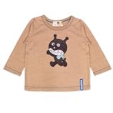 アスナロ（トップス 長袖tシャツ） 長袖Ｔシャツ ベビー 男の子 アンパンマン クロスステッチ Ｔシャツ80 バイキンマン