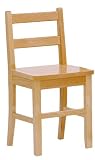 Steffy Wood Products 18-Inch Solid Maple Chair [並行輸入品]