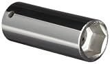 Martin BMD617 17mm Type II Opening 3/8 Square Drive Socket, 6 Points Deep, 2-1/2 Length, Chrome Fini
