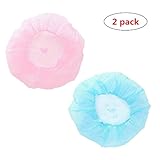 扇風機カバー 30～35cm 扇風機安全カバー 保護 怪我防止 無地 2個セット（ピ ンク＋青い）