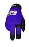 SAS Safety 6663 Mechanic's Pro Tool Safety Gloves, Blue, Large by SAS Safety