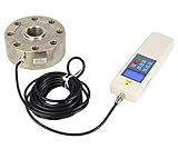 Hanchen HF-500K デジタル圧力計 500KN/50Kkg/110Klb圧力ゲージ 外部センサ 充電式 精度100N/10Kg/10lb