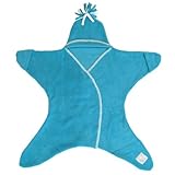 Tuppence & Crumble タッペンスアンドクランブル 星型アフガン Star Wrap スターラップ 11-18ヶ月用 ターコイズ