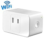 wifiスマートプラグ meross スマートコンセント Amazon Alexa(Echo,Echo Plus,Echo Dot) やGoogleホーム対応 遠隔操作 日本語アプリハブ不要 スイッチ