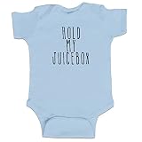 Holy My Juicebox Funny Baby Boyボディスーツ幼児 カラー: ブルー