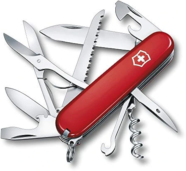VICTORINOX(ビクトリノックス) ナイフ 防災グッズ ハントマン 【日本正規品 保証書付】1.3713