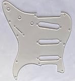 Fender US 11ホールストラトSTストラトキャスタースタイルギターピックガード(1層クリア透明)