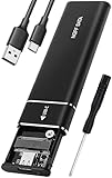 UB-Lab. M.2 SSD 外付けケース USB-C SATA 3.0 NGFF/B Key usb3.1 2TB 高速転送 5Gbps アダプタ 付き ( ブラック )