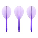 CONDOR フライト クリアパープル ティアドロップ L