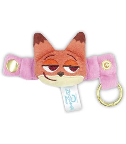 Amazon.co.jp: ズートピア2[キーリング]しっぽ付きキーホルダー/ニック