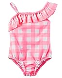 カーターズ Carter's ベビー 水着 紫外線カット UPF50+ Carter's Gingham Swimsuit 12M (72-78cm) [並行輸入品]