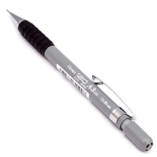 Pentel 120 a3dx a315 – 0.5 MM自動機械鉛筆製図用ラバーグリップ
