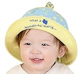 YY-Natuhi バケットハット ベビー用 帽子 ハット 男の子 女の子 サンバイザー 赤ちゃん 新生児 日よけ帽子 春夏 水玉柄 キッズ かわいい uvカット 綿 6~24ヶ月 子供 紫外線対策 
