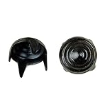Beehive Cone Nailhead, Size 20, Solid Brass, Black Nickel Finish, 500 pieces per pack [並行輸入品]