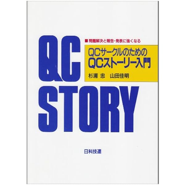Qcサークルのためのqcストーリー入門 問題解決と報告 発表に強くなる 忠 杉浦 佳明 山田 本 通販 Amazon
