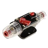 IPOTCH 回路ブレーカー　遮断器　DC12V 　20/30/40/50/60/80/100A　リセット　防水　インバータ　過電流防止　 - 60Ａ