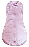 Woombie Convertible Swaddle Blanket, Vented, Pink, 0-3months by Woombie