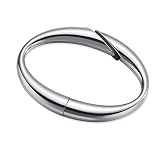 Sophisticated and stainless-steelハンドバッグハンガーに楕円形ベルベットのギフトバッグbyワッサースタイン シルバー