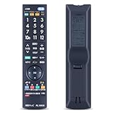 SHZ テレビリモコン RL18904 for Mitsubishi 三菱 テレビ リモコンの交換 三菱 リモコン テレビ リモコン適切な三菱液晶テレビのモデルLCD-22ML1 LCD-22ML10 LCD-26ML10 LCD-32ML1 LCD-32ML10 LCD-40MLW1 LCD-40MLW2（部品番号: M01290P18904）