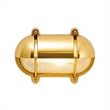 オンリーワン　真鍮製ポーチライト　BH2435　CL LE　クリアーガラス（LED仕様）　GI1-700224　【エクステリア照明 マリンライト】