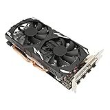 RX 580 グラフィックス カード、PC 用 8GB GDDR5 256bit ゲーミング グラフィックス カード ビデオ カード、PCI Express x16 3.0、HDMI、冷却ファン 2 個、1080P、HD 対応、60Hz 出力 4K 解像度