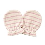 ( チャックル ) chuckle * ボンシュシュ * ボーダー ミトン ピンク サイズなし P9431-00-20