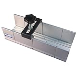 FIT TOOLS Aluminum Mitre Box 2 inch x 3 inch with Fix Screw for Hand Saw [並行輸入品]