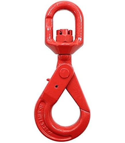 ラッチロックフック、スイベル付、3.15t用 、4個セット ラッチロックフック、スイベル付、3.15t用 、4個セット