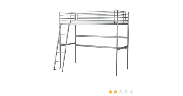 ikea loft bed size