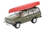 トミーテック (TOMYTEC) トミカリミテッドヴィンテージ ネオ 1/64 LV-N279e トヨタ ランドクルーザー60 オリーブ カヌー、フィギュア付 完成品 330882