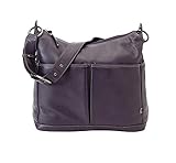 OiOi Leather Hobo Diaper Bag - Sugar Plum by OiOi