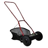 ミナトワークス 手押し芝刈り機 ブラック (リール式5枚刃/刈幅300mm) LMA-300(BK)