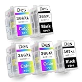 BC-365 BC-366 互換 詰め替えインク キヤノン用 インク BC-365XL(ブラック)×2 BC-366XL(カラー)×3 計5本【大容量タイプ/安心三年】対応機種: PIXUS TS3530