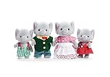 シルバニアファミリー Ellwoods ゾウ ファミリー US版 Calico Critters　（並行輸入品）