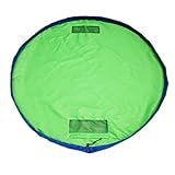 Nowest （ノウェスト） おもちゃマット レゴマット おもちゃ 片付け 収納袋 特大サイズ 片づけ簡単 (特大, グリーン)