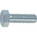 TRUSCO(トラスコ) 六角ボルト 三価 白 全ねじM5x20 41本入 B722-0520
