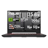 【Amazon.co.jp限定】ASUS ゲーミングノートPC TUF Gaming A15 FA507NV 15.6型 RTX 4060 Ryzen5 7535HS メモリ16GB SSD512GB リフレッシュレート144Hz RGB イルミネートキーボード Windows 11 動画編集 Xbox Game Pass 3ヶ月利用権付き FA507NV-R5R4060A